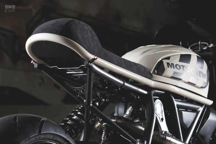 Ducati Scrambler café racer par Motocrew