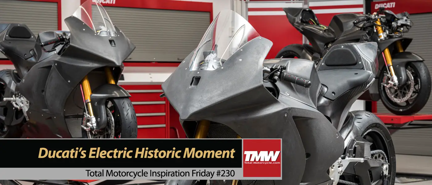 Inspiration Friday : le moment historique électrique de Ducati