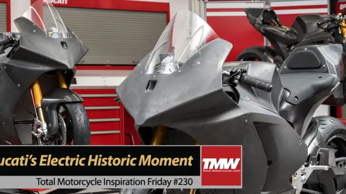 Moto Moment historique electrique de Ducati E280A2 Total Motorcycle
